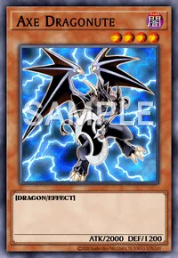 Axe Dragonute, Yu-Gi-Oh! card, DARK