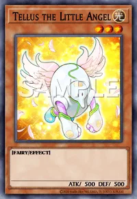 Tellus the Little Angel, Yu-Gi-Oh! card, LIGHT