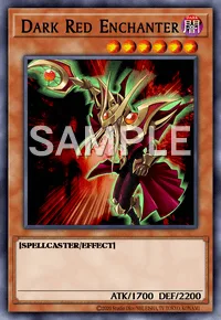 Dark Red Enchanter, Yu-Gi-Oh! card, DARK