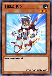 Hero Kid, Yu-Gi-Oh! card, EARTH