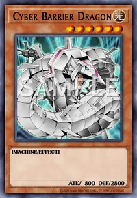 Cyber Barrier Dragon, Yu-Gi-Oh! card, LIGHT