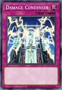Damage Condenser, Yu-Gi-Oh! card, TRAP