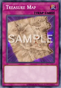 Treasure Map, Yu-Gi-Oh! card, TRAP