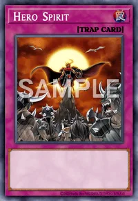 Hero Spirit, Yu-Gi-Oh! card, TRAP