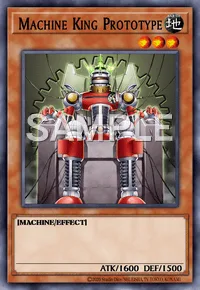 Machine King Prototype, Yu-Gi-Oh! card, EARTH