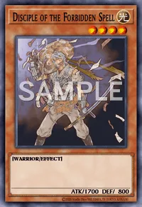 Disciple of the Forbidden Spell, Yu-Gi-Oh! card, LIGHT