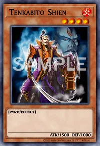 Tenkabito Shien, Yu-Gi-Oh! card, FIRE