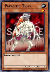 Parasitic Ticky, Yu-Gi-Oh! card, EARTH