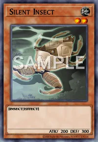 Silent Insect, Yu-Gi-Oh! card, EARTH