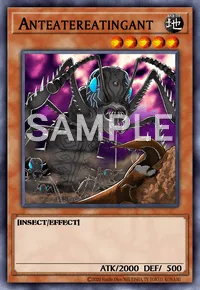 Anteatereatingant, Yu-Gi-Oh! card, EARTH