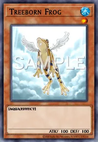 Treeborn Frog, Yu-Gi-Oh! card, WATER