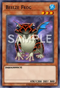 Beelze Frog, Yu-Gi-Oh! card, WATER