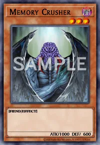 Memory Crusher, Yu-Gi-Oh! card, DARK