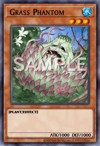 Grass Phantom, Yu-Gi-Oh! card, WATER