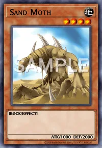 Sand Moth, Yu-Gi-Oh! card, EARTH