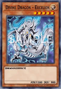 Divine Dragon - Excelion, Yu-Gi-Oh! card, LIGHT