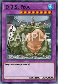 D.3.S. Frog, Yu-Gi-Oh! card, WATER