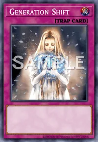 Generation Shift, Yu-Gi-Oh! card, TRAP