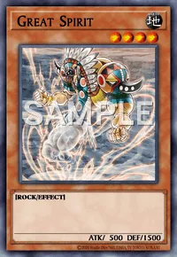 Great Spirit, Yu-Gi-Oh! card, EARTH