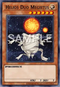 Helios Duo Megistus, Yu-Gi-Oh! card, LIGHT