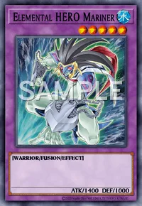 Elemental HERO Mariner, Yu-Gi-Oh! card, WATER