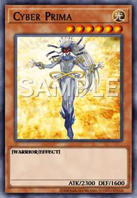 Cyber Prima, Yu-Gi-Oh! card, LIGHT