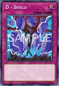 D - Shield, Yu-Gi-Oh! card, TRAP