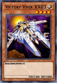 Victory Viper XX03, Yu-Gi-Oh! card, LIGHT
