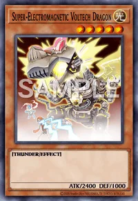 Super-Electromagnetic Voltech Dragon, Yu-Gi-Oh! card, LIGHT