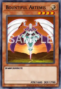 Bountiful Artemis, Yu-Gi-Oh! card, LIGHT