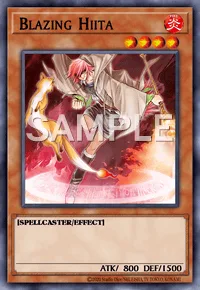 Blazing Hiita, Yu-Gi-Oh! card, FIRE