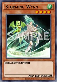 Storming Wynn, Yu-Gi-Oh! card, WIND