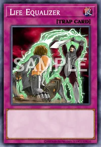 Life Equalizer, Yu-Gi-Oh! card, TRAP