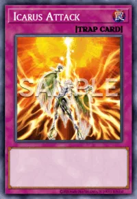 Icarus Attack, Yu-Gi-Oh! card, TRAP