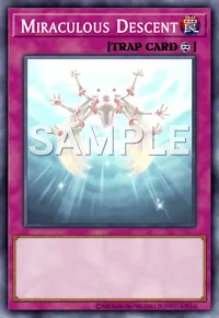 Miraculous Descent, Yu-Gi-Oh! card, TRAP