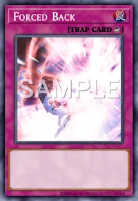 Forced Back, Yu-Gi-Oh! card, TRAP
