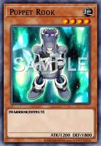 Puppet Rook, Yu-Gi-Oh! card, EARTH