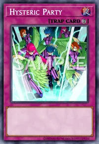 Hysteric Party, Yu-Gi-Oh! card, TRAP