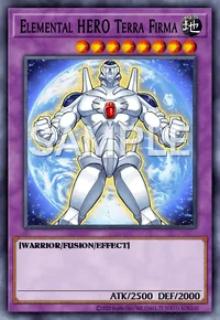 Elemental HERO Terra Firma, Yu-Gi-Oh! card, EARTH