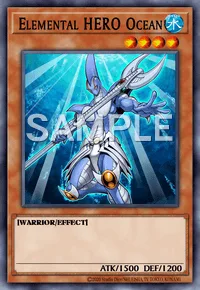 Elemental HERO Ocean, Yu-Gi-Oh! card, WATER