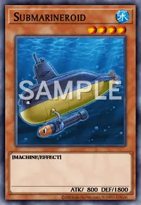 Submarineroid, Yu-Gi-Oh! card, WATER