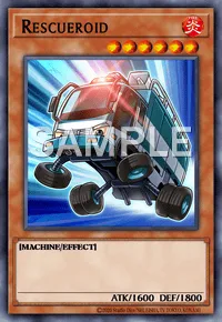 Rescueroid, Yu-Gi-Oh! card, FIRE