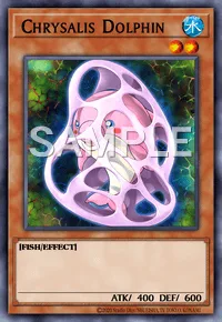 Chrysalis Dolphin, Yu-Gi-Oh! card, WATER