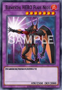 Elemental HERO Flare Neos, Yu-Gi-Oh! card, FIRE