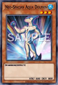 Neo-Spacian Aqua Dolphin, Yu-Gi-Oh! card, WATER