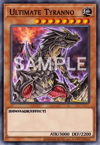 Ultimate Tyranno, Yu-Gi-Oh! card, EARTH