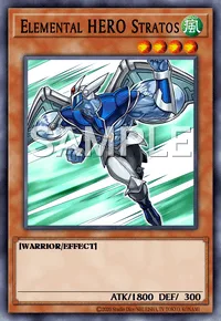 Elemental HERO Stratos, Yu-Gi-Oh! card, WIND