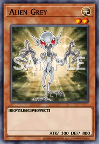 Alien Grey, Yu-Gi-Oh! card, LIGHT