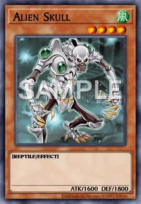 Alien Skull, Yu-Gi-Oh! card, WIND