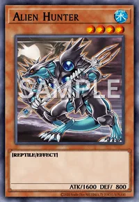 Alien Hunter, Yu-Gi-Oh! card, WATER